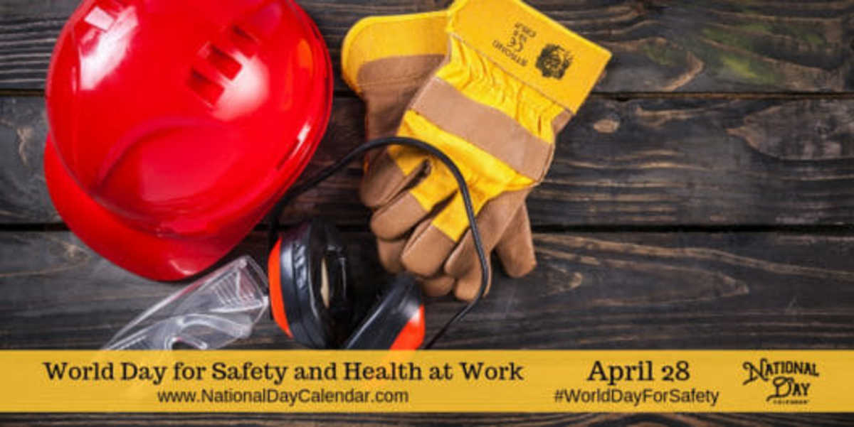 World Day For Safety And Health At Work April National Day Calendar