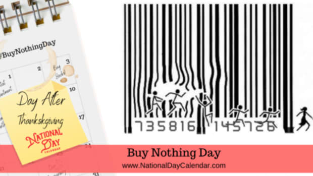 BUY NOTHING DAY – Day After Thanksgiving