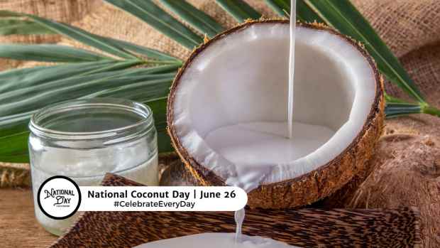 NATIONAL COCONUT DAY | June 26