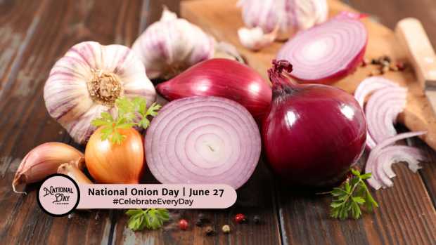 NATIONAL ONION DAY | June 27