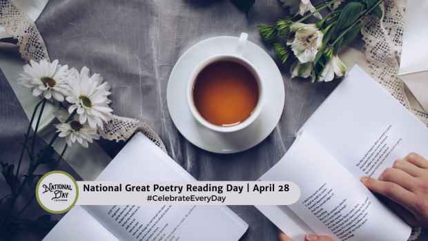 NATIONAL GREAT POETRY READING DAY  April 28