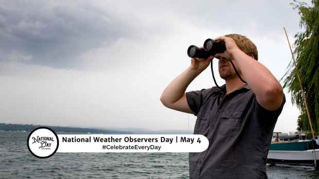 NATIONAL WEATHER OBSERVERS DAY  May 4