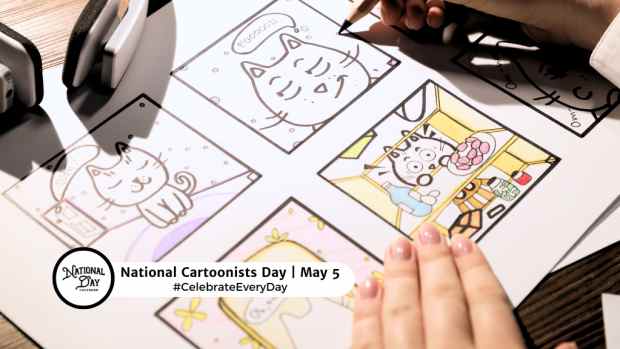 NATIONAL CARTOONISTS DAY  May 5