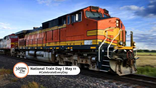 NATIONAL TRAIN DAY  May 11