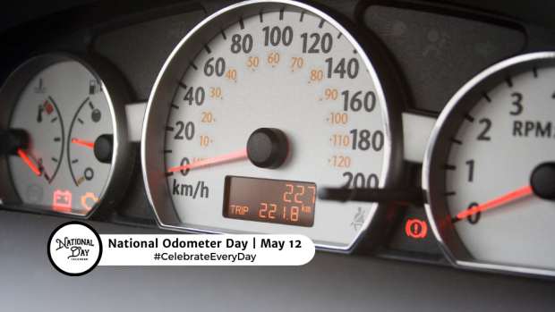 NATIONAL ODOMETER DAY  May 12