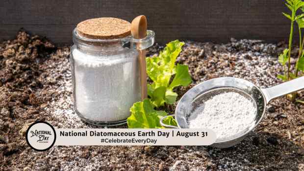 NATIONAL DIATOMACEOUS EARTH DAY | August 31