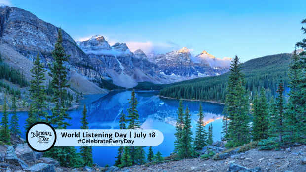 WORLD LISTENING DAY | July 18