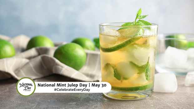 NATIONAL MINT JULEP DAY   May 30