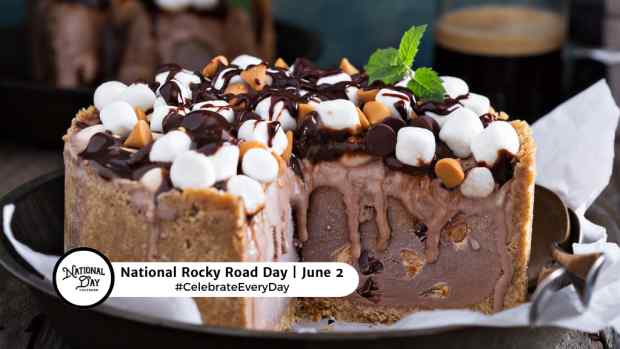 NATIONAL ROCKY ROAD DAY  June 2