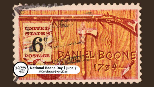 NATIONAL BOONE DAY  June 7