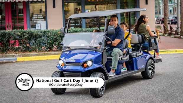 NATIONAL GOLF CART DAY | June 13