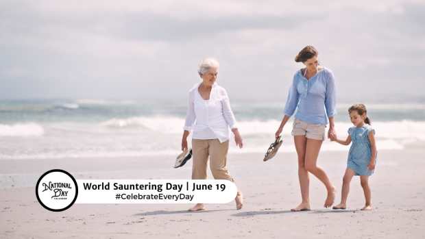 WORLD SAUNTERING DAY  June 19