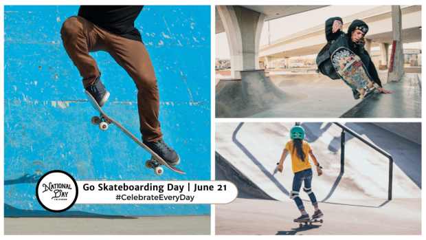 GO SKATEBOARDING DAY  June 21