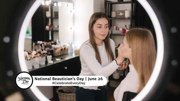 NATIONAL BEAUTICIAN'S DAY  June 26