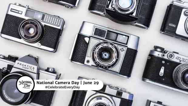 NATIONAL CAMERA DAY  June 29