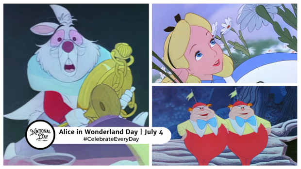 ALICE IN WONDERLAND DAY  July 4