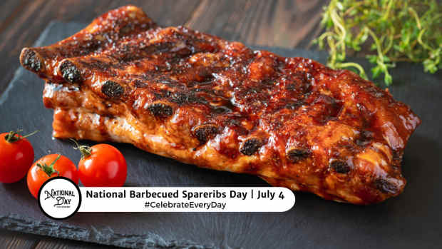 NATIONAL BARBECUED SPARERIBS DAY  July 4