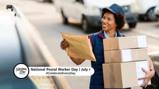 NATIONAL POSTAL WORKER DAY  July 1