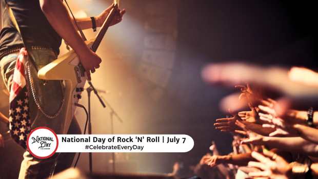 NATIONAL DAY OF ROCK N ROLL  July 7