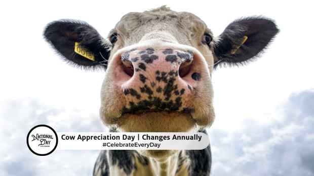 COW APPRECIATION DAY  Changes Annually