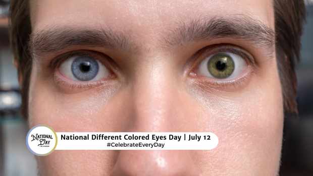 NATIONAL DIFFERENT COLORED EYES DAY  July 12