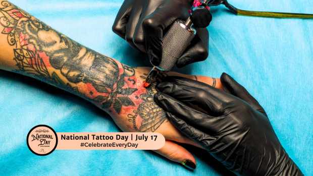 NATIONAL TATTOO DAY  July 17