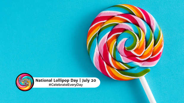 NATIONAL LOLLIPOP DAY  July 20