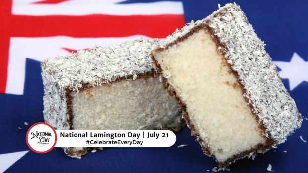 NATIONAL LAMINGTON DAY  July 21