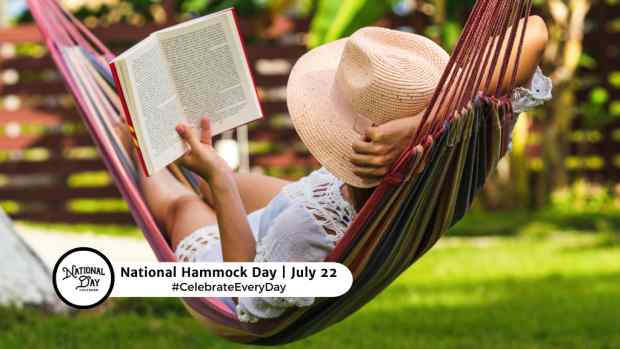 NATIONAL HAMMOCK DAY  July 22