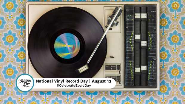 NATIONAL VINYL RECORD DAY  August 12