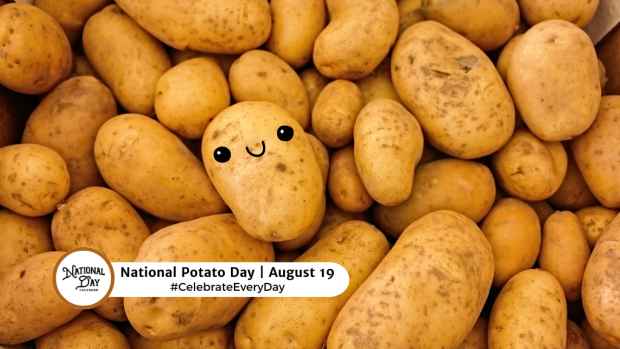 NATIONAL POTATO DAY  August 19