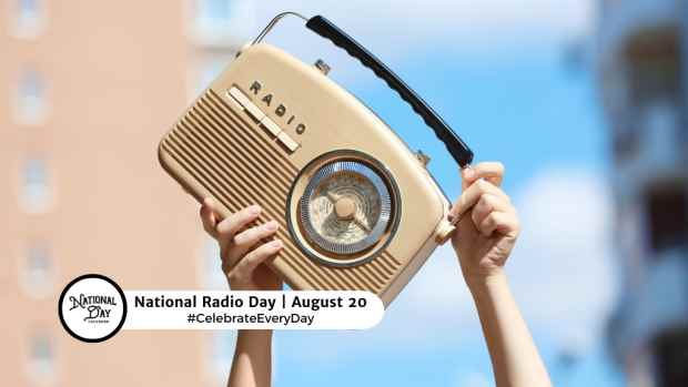 NATIONAL RADIO DAY  August 20