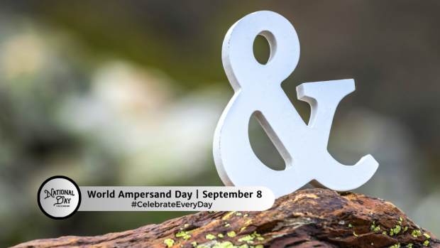 WORLD AMPERSAND DAY | September 8