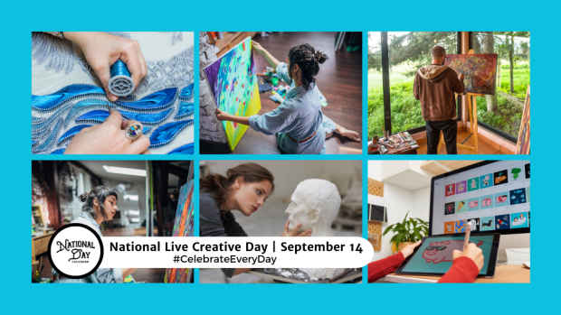 NATIONAL LIVE CREATIVE DAY | September 14