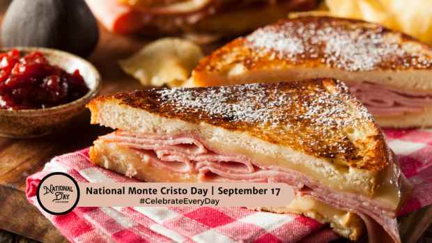 NATIONAL MONTE CRISTO DAY | September 17