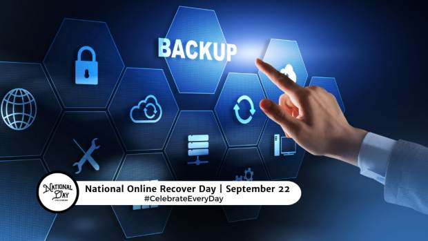 NATIONAL ONLINE RECOVERY DAY | September 22