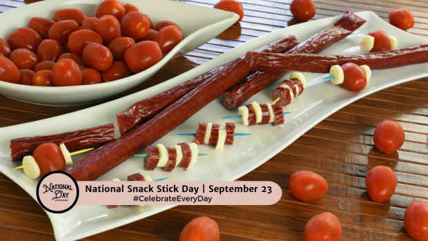 NATIONAL SNACK STICK DAY | September 23