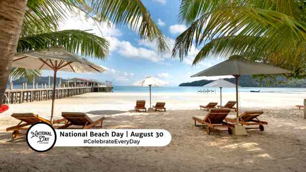 NATIONAL BEACH DAY  August 30