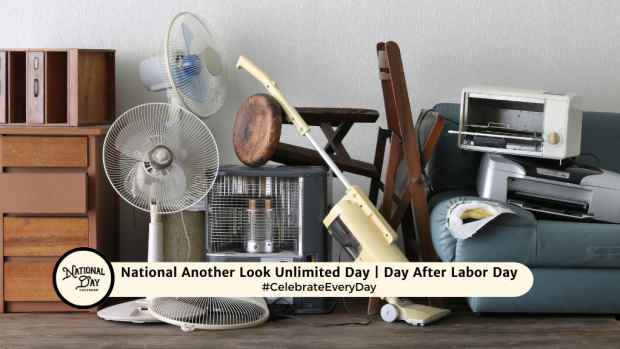 NATIONAL ANOTHER LOOK UNLIMITED DAY  Day After Labor Day