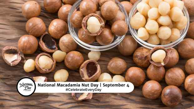 NATIONAL MACADAMIA NUT DAY  September 4