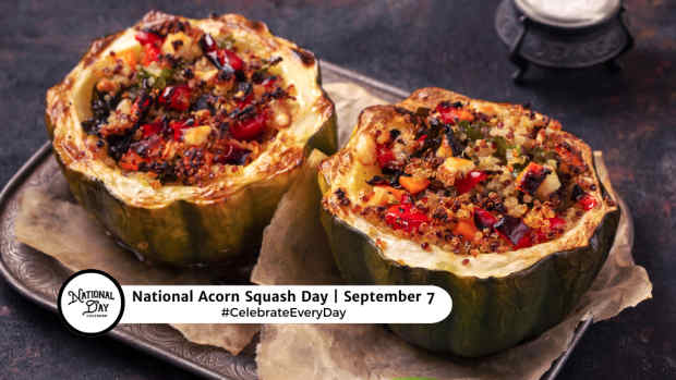 NATIONAL ACORN SQUASH DAY  September 7