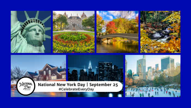 NATIONAL NEW YORK DAY | September 21