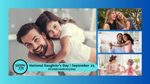 NATIONAL DAUGHTER'S DAY | September 25