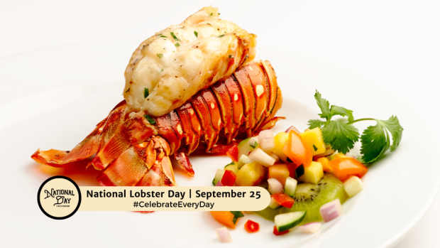 NATIONAL LOBSTER DAY | September 25