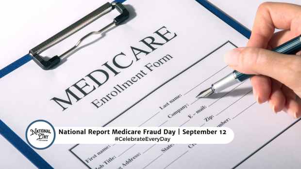 NATIONAL REPORT MEDICARE FRAUD DAY  September 12