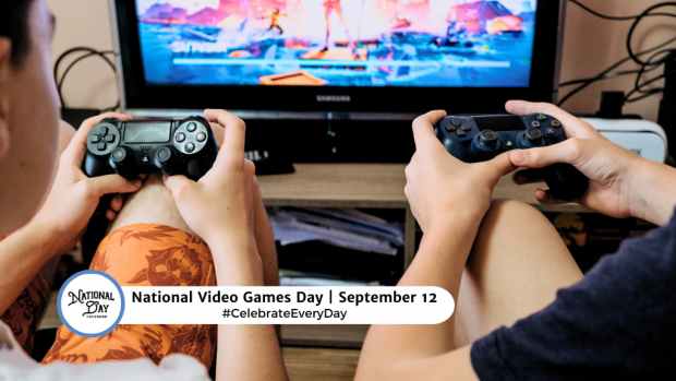 NATIONAL VIDEO GAMES DAY  September 12