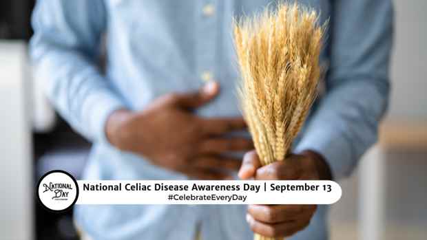 NATIONAL CELIAC DISEASE AWARENESS DAY  September 13