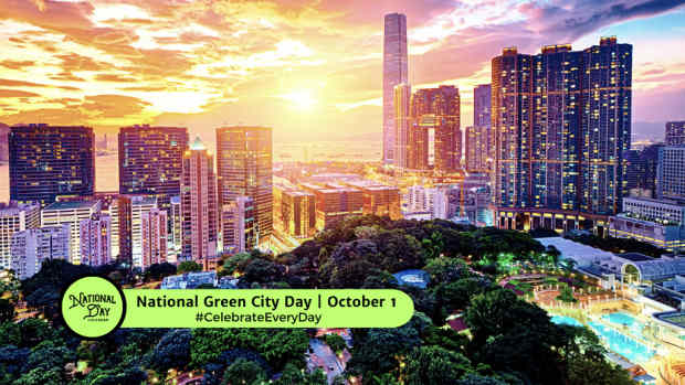 NATIONAL GREEN CITY DAY | October 1