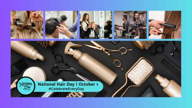 NATIONAL HAIR DAY | October 1