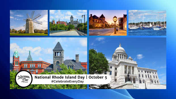 NATIONAL RHODE ISLAND DAY | October 5